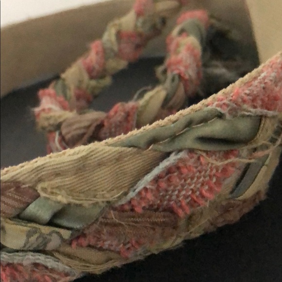 UNIQUE BOHO CLOTH & RIBBON WOVEN BRAIDED BELT - Picture 10 of 10